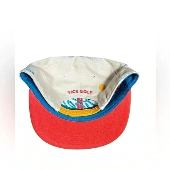 NWOT Vice Crew Cap Colored 2.0 - Miami Themed Vice Golf Hat - Picture 2 of 4